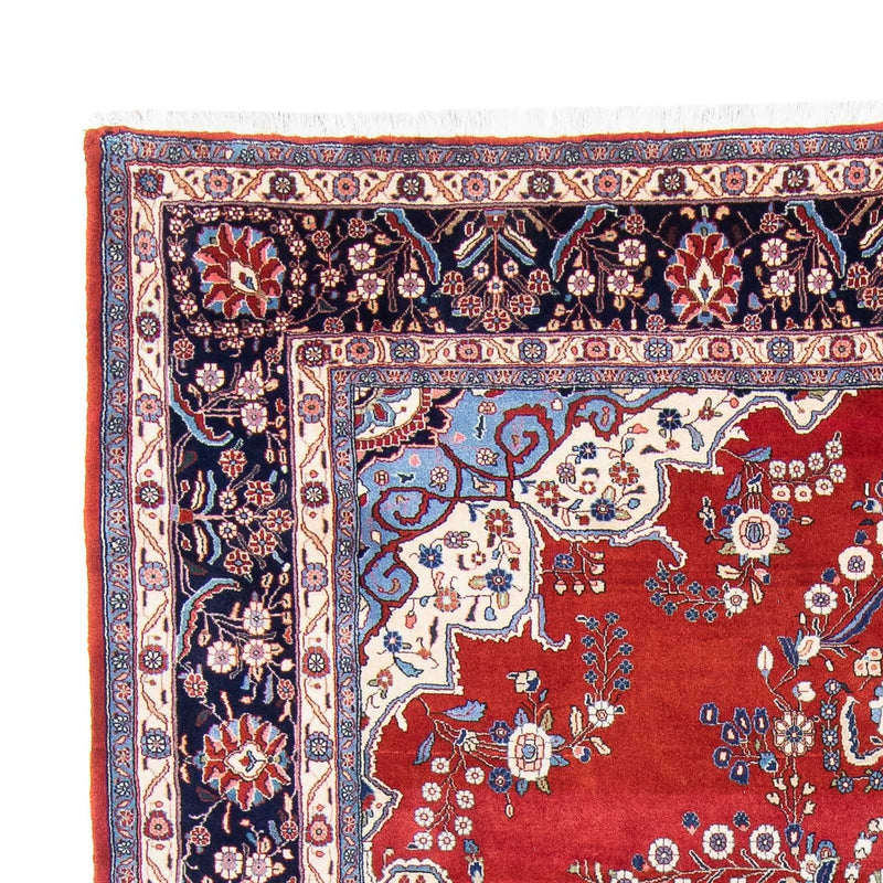 Alfombra persa - Keshan - 315 x 210 cm - rojo oscuro