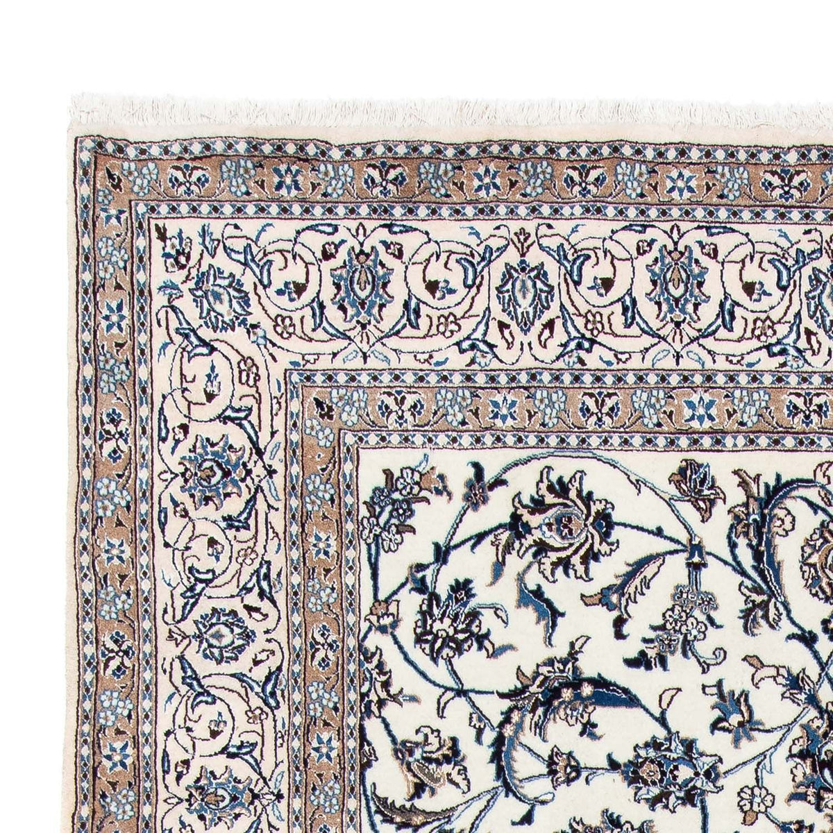 Alfombra Persa - Nain - Real - 292 x 206 cm - beige
