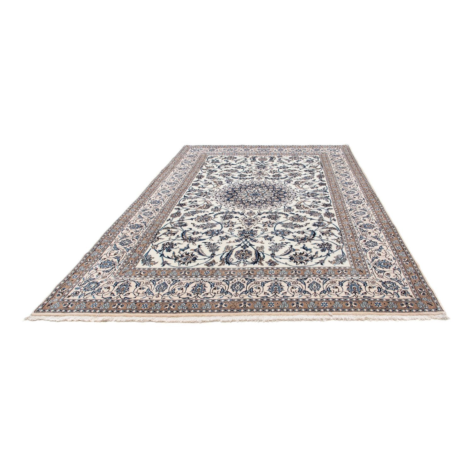 Alfombra Persa - Nain - Real - 292 x 206 cm - beige