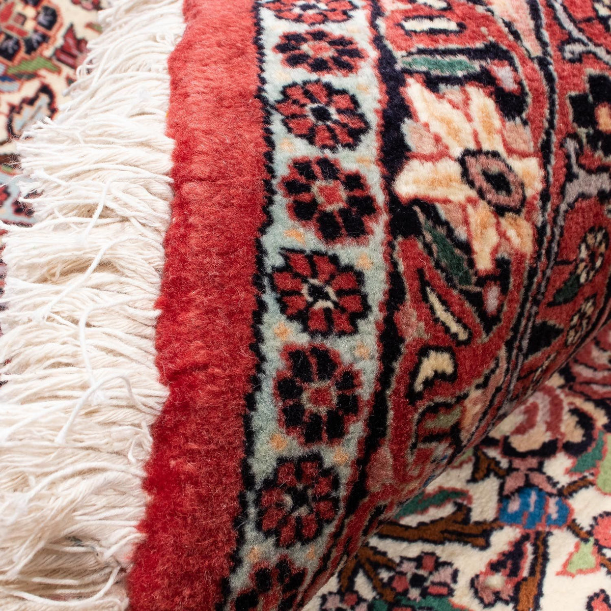 Alfombra persa - Bidjar redondo  - 300 x 300 cm - beige