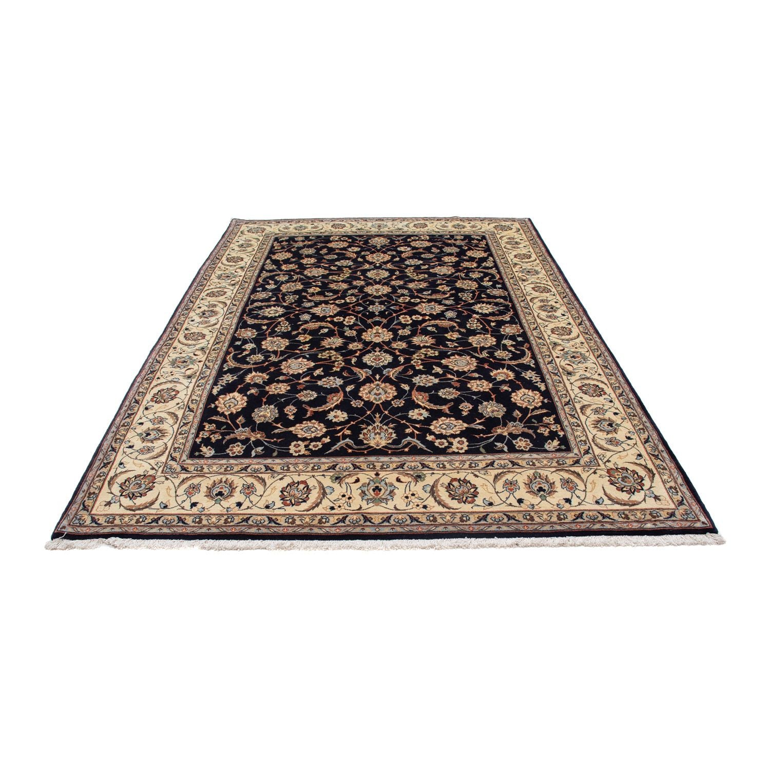 Alfombra persa - Clásica - 303 x 205 cm - negro