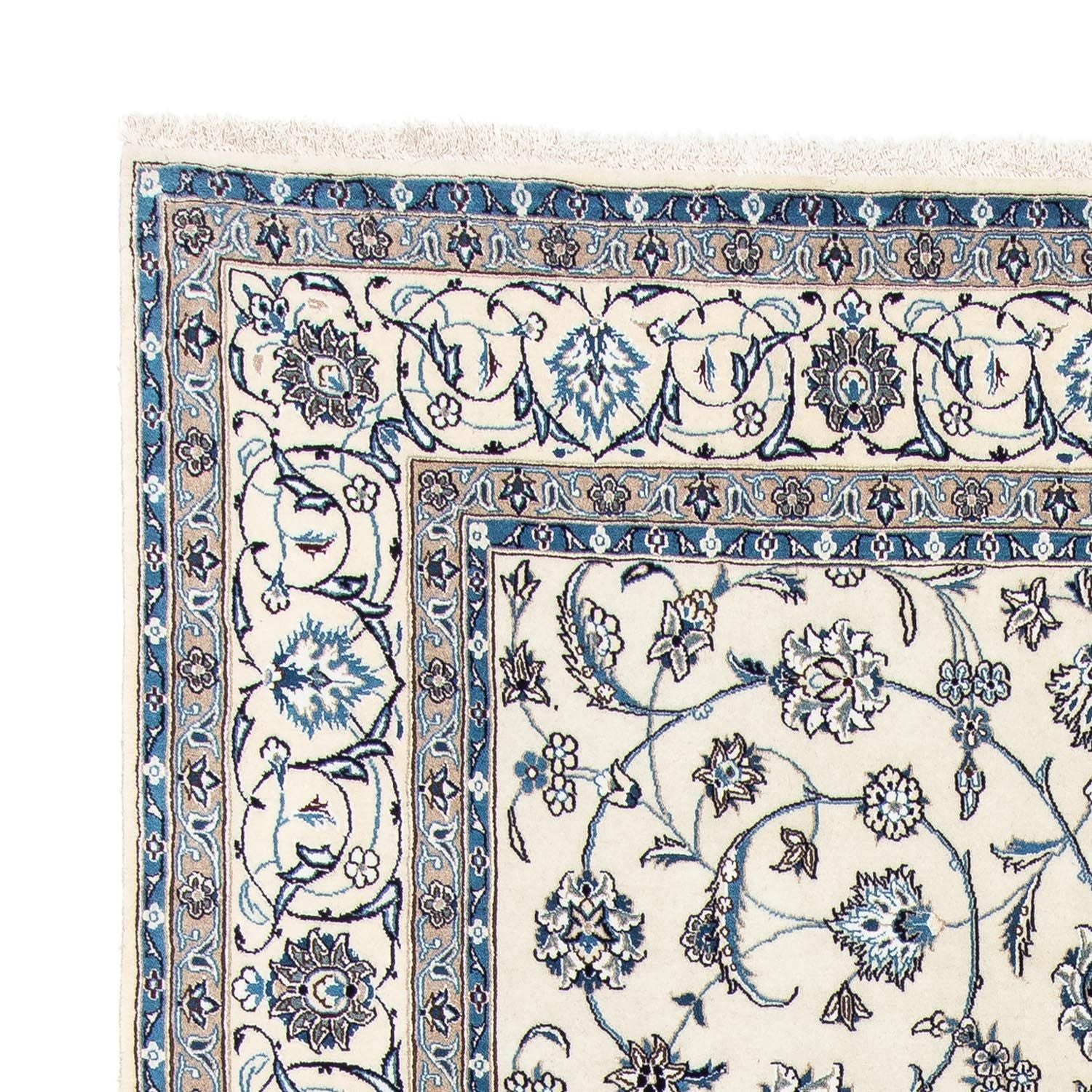 Alfombra Persa - Nain - Real - 298 x 200 cm - beige