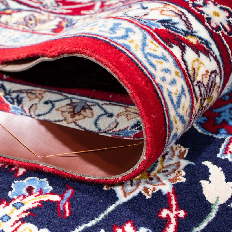 Alfombra Persa - Isfahan - Prima - 243 x 159 cm - rojo oscuro