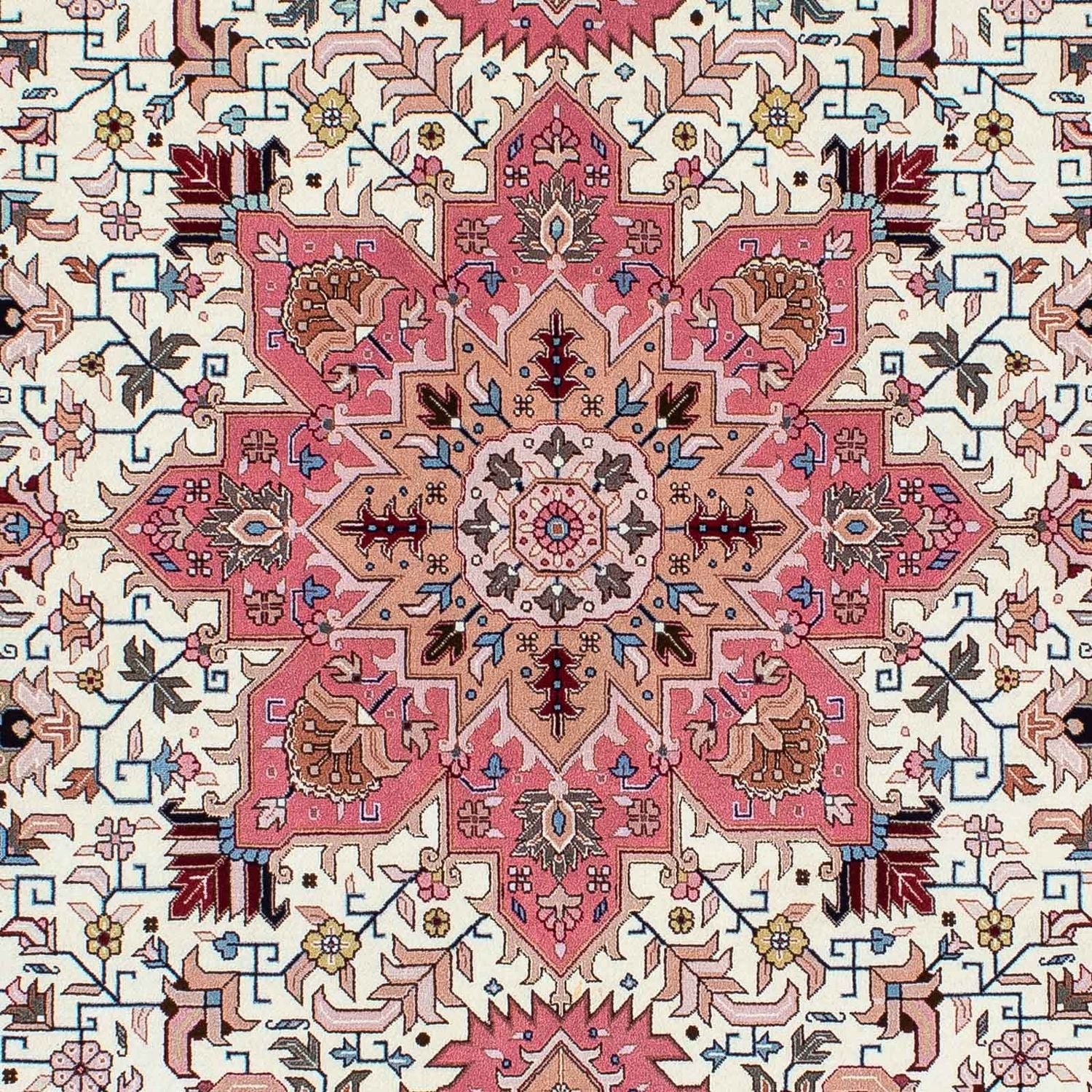 Alfombra Persa - Tabriz - Prima - 213 x 152 cm - beige