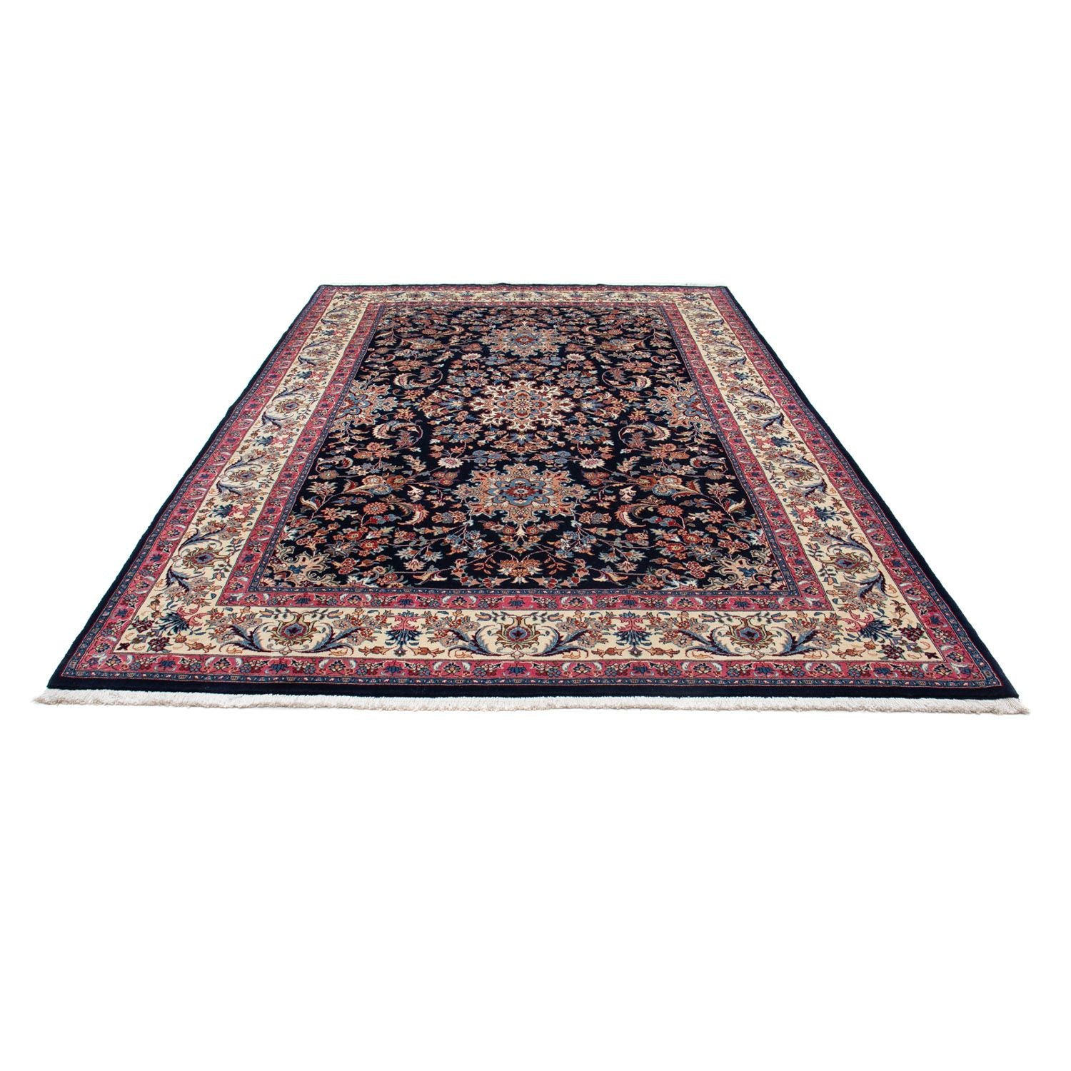 Alfombra persa - Clásica - 295 x 199 cm - negro