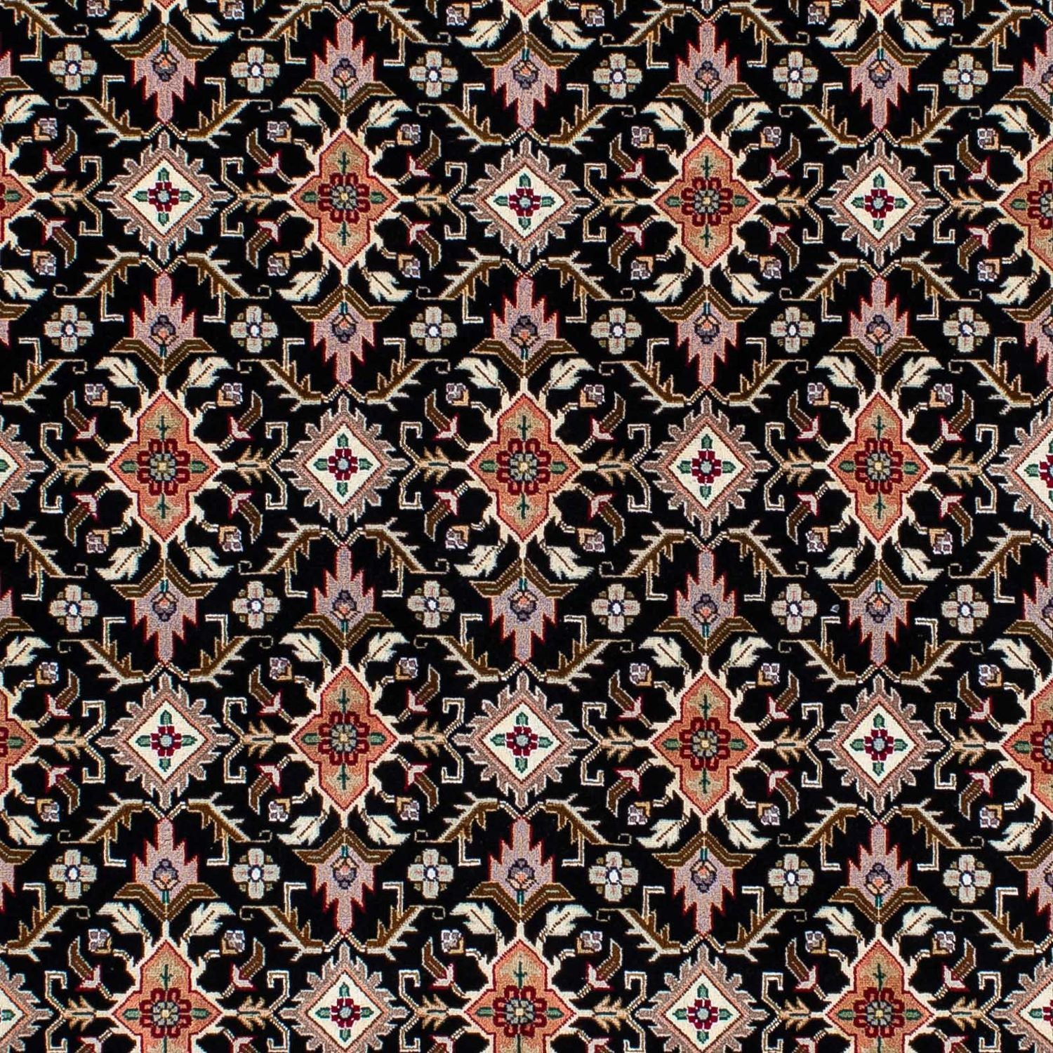 Alfombra Persa - Tabriz - Prima - 205 x 154 cm - azul oscuro