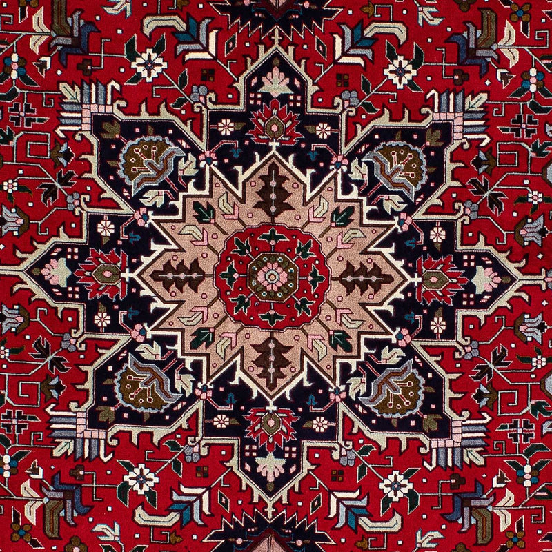 Alfombra Persa - Tabriz - Real - 200 x 153 cm - rojo