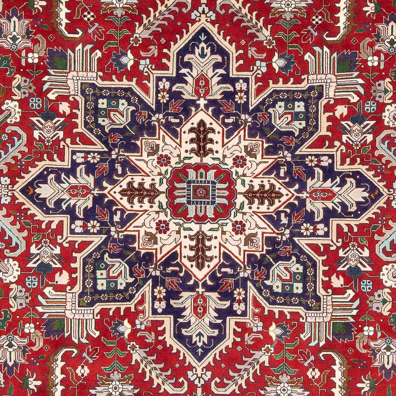 Alfombra Persa - Tabriz - Real - 297 x 204 cm - rojo oscuro