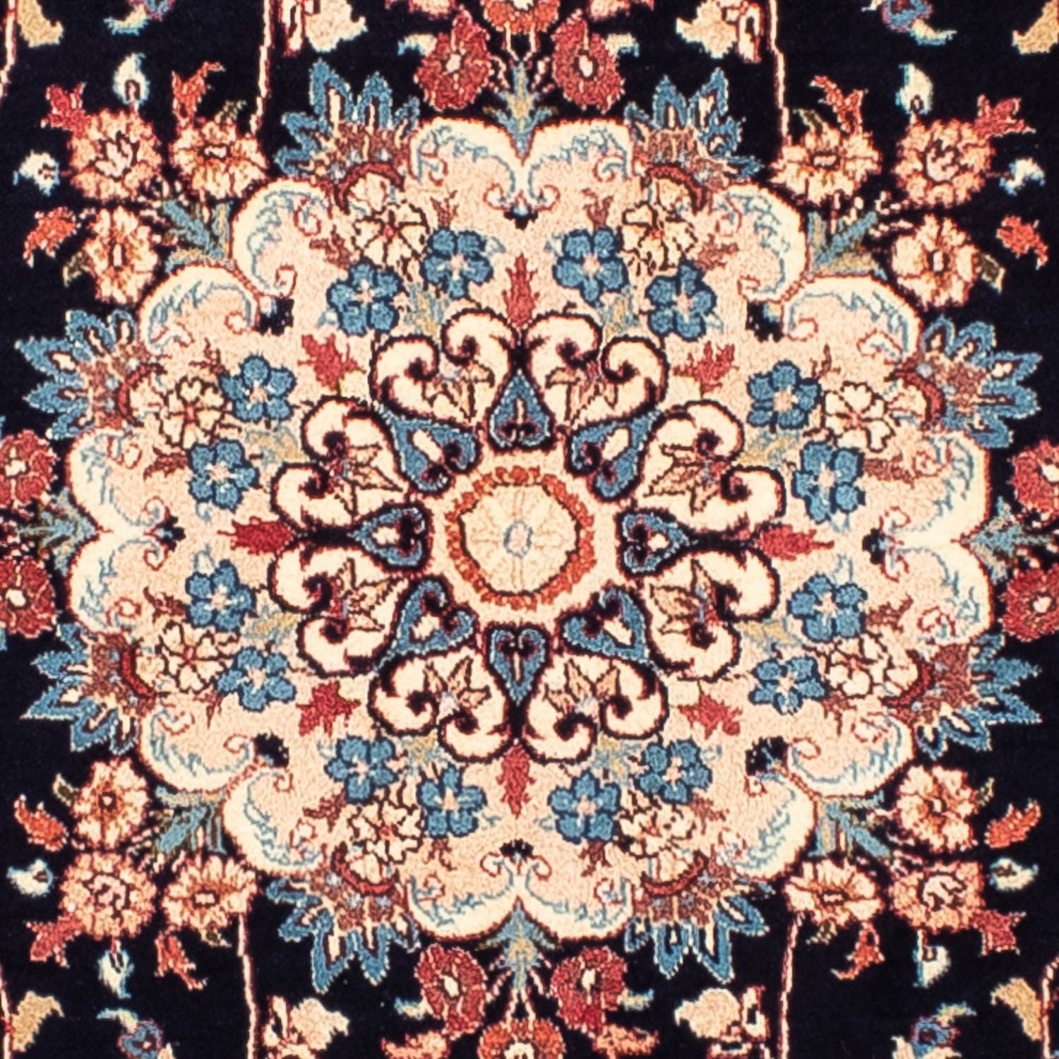 Alfombra persa - Clásica - 298 x 196 cm - azul oscuro