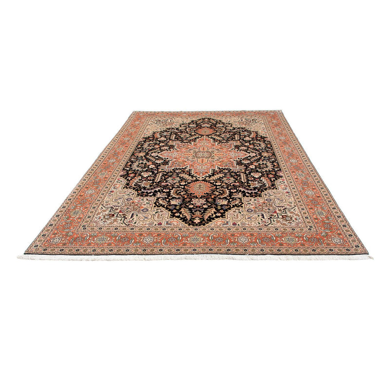 Alfombra Persa - Tabriz - Real - 306 x 208 cm - azul oscuro