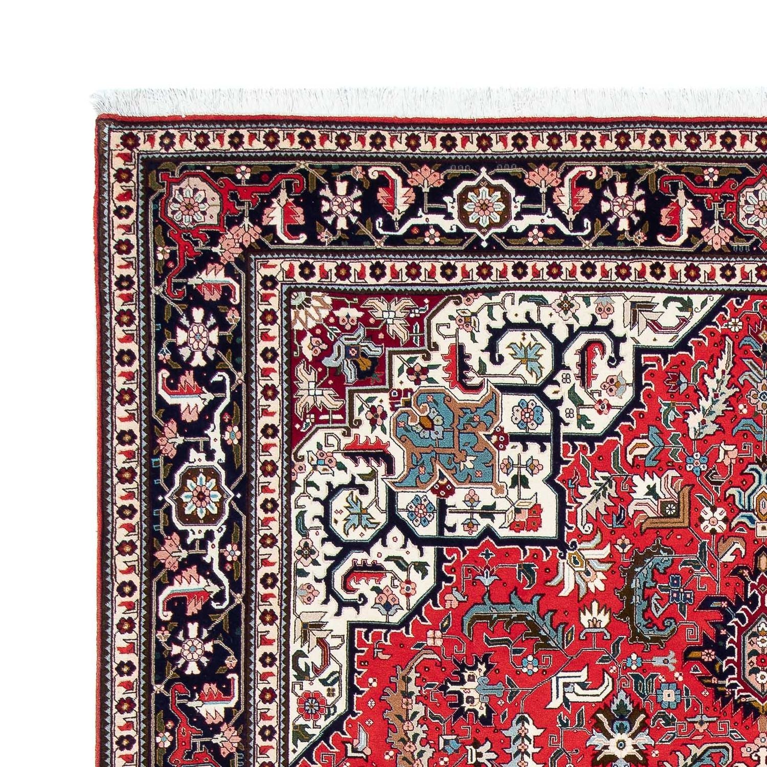 Alfombra Persa - Tabriz - Real - 315 x 205 cm - rojo