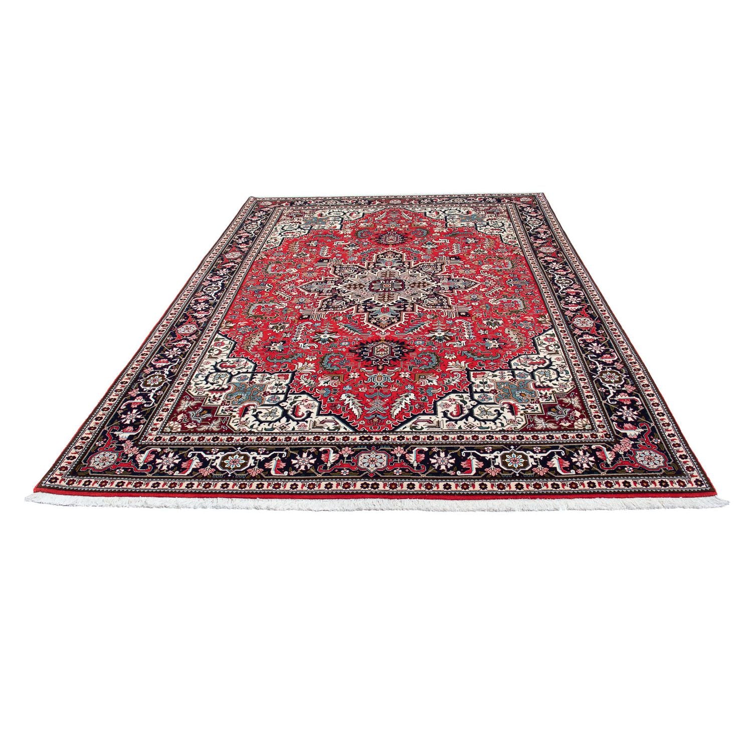 Alfombra Persa - Tabriz - Real - 315 x 205 cm - rojo