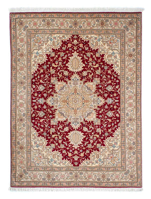 Alfombra Persa - Tabriz - Real - 203 x 150 cm - rojo