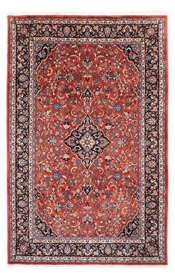 Alfombra persa - Ghom - 300 x 201 cm - rojo