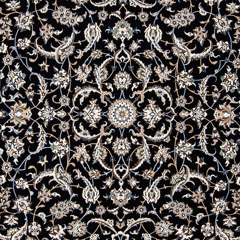 Alfombra Persa - Nain - Prima - 297 x 206 cm - azul oscuro