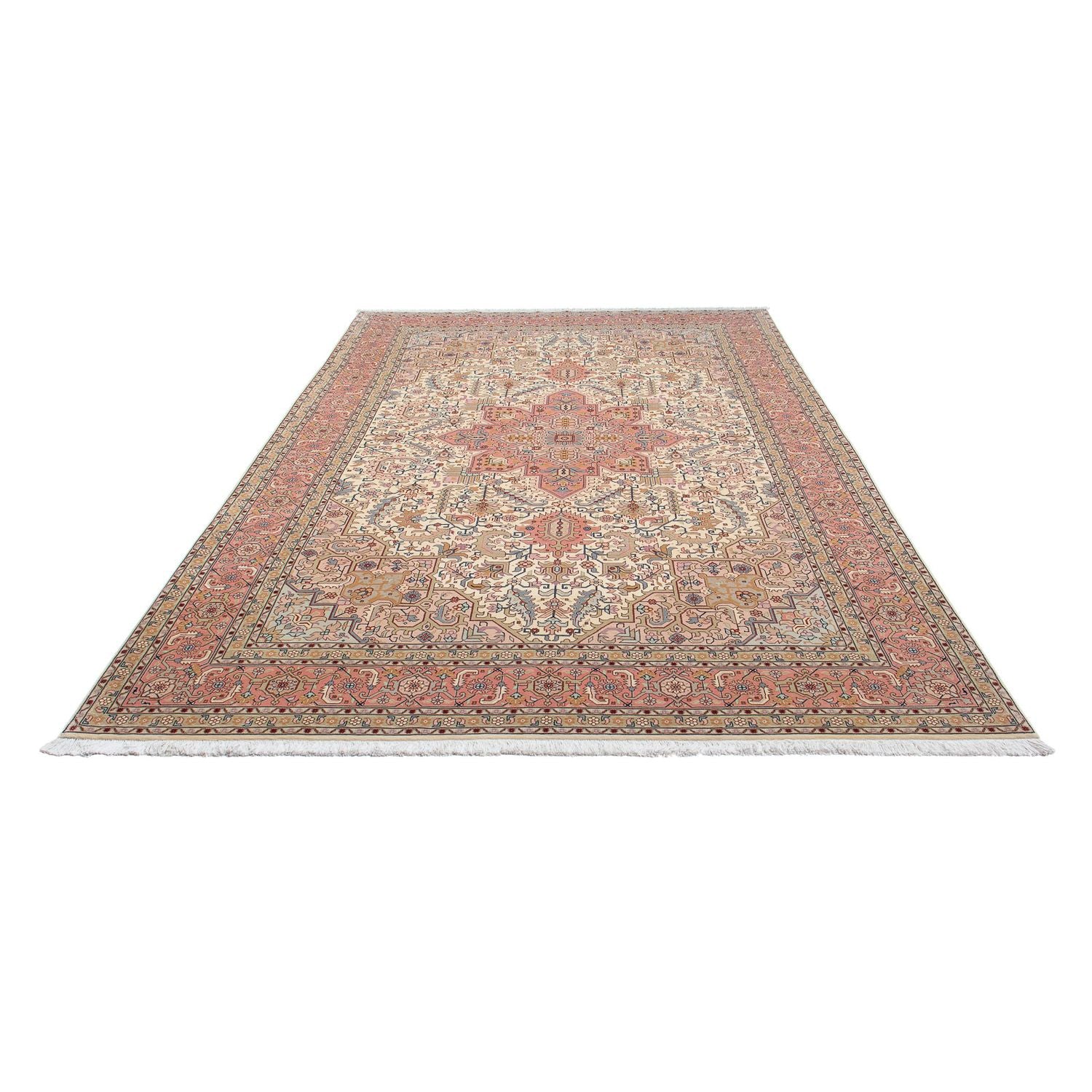 Alfombra Persa - Tabriz - Real - 323 x 200 cm - beige