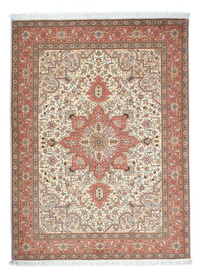 Alfombra Persa - Tabriz - Real - 202 x 152 cm - beige