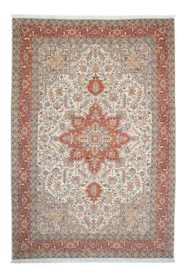 Alfombra Persa - Tabriz - Real - 306 x 200 cm - beige