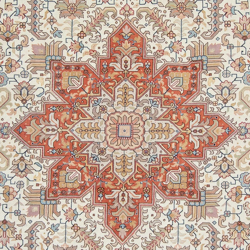Alfombra Persa - Tabriz - Real - 306 x 200 cm - beige