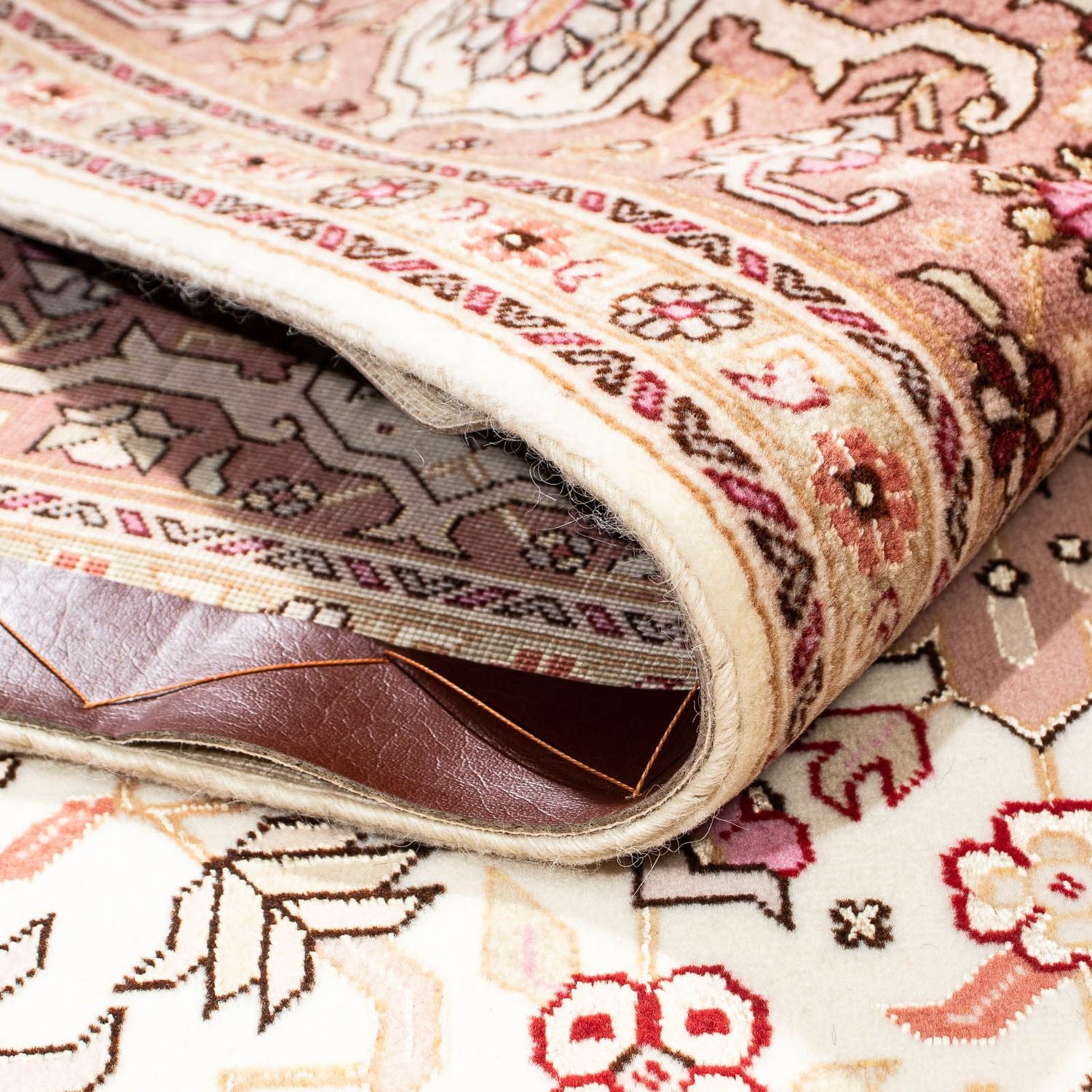 Alfombra Persa - Tabriz - Real - 207 x 149 cm - beige