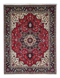 Alfombra Persa - Tabriz - Real - 206 x 151 cm - rojo