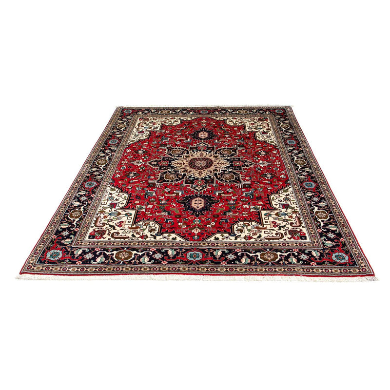 Alfombra Persa - Tabriz - Real - 206 x 151 cm - rojo
