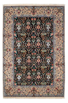 Alfombra Persa - Isfahan - Prima - 233 x 156 cm - azul oscuro