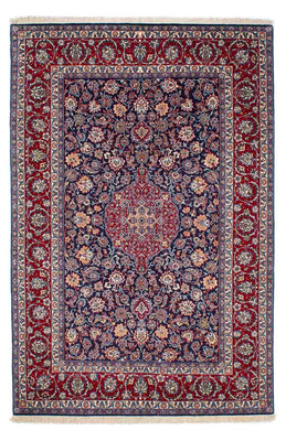 Alfombra Persa - Isfahan - Prima - 238 x 171 cm - azul oscuro