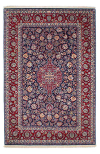 Alfombra Persa - Isfahan - Prima - 238 x 171 cm - azul oscuro