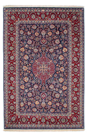 Alfombra Persa - Isfahan - Prima - 238 x 171 cm - azul oscuro