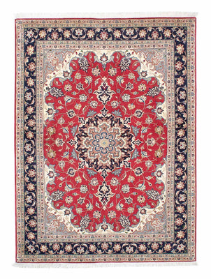 Alfombra persa - Tabriz - 207 x 150 cm - rojo