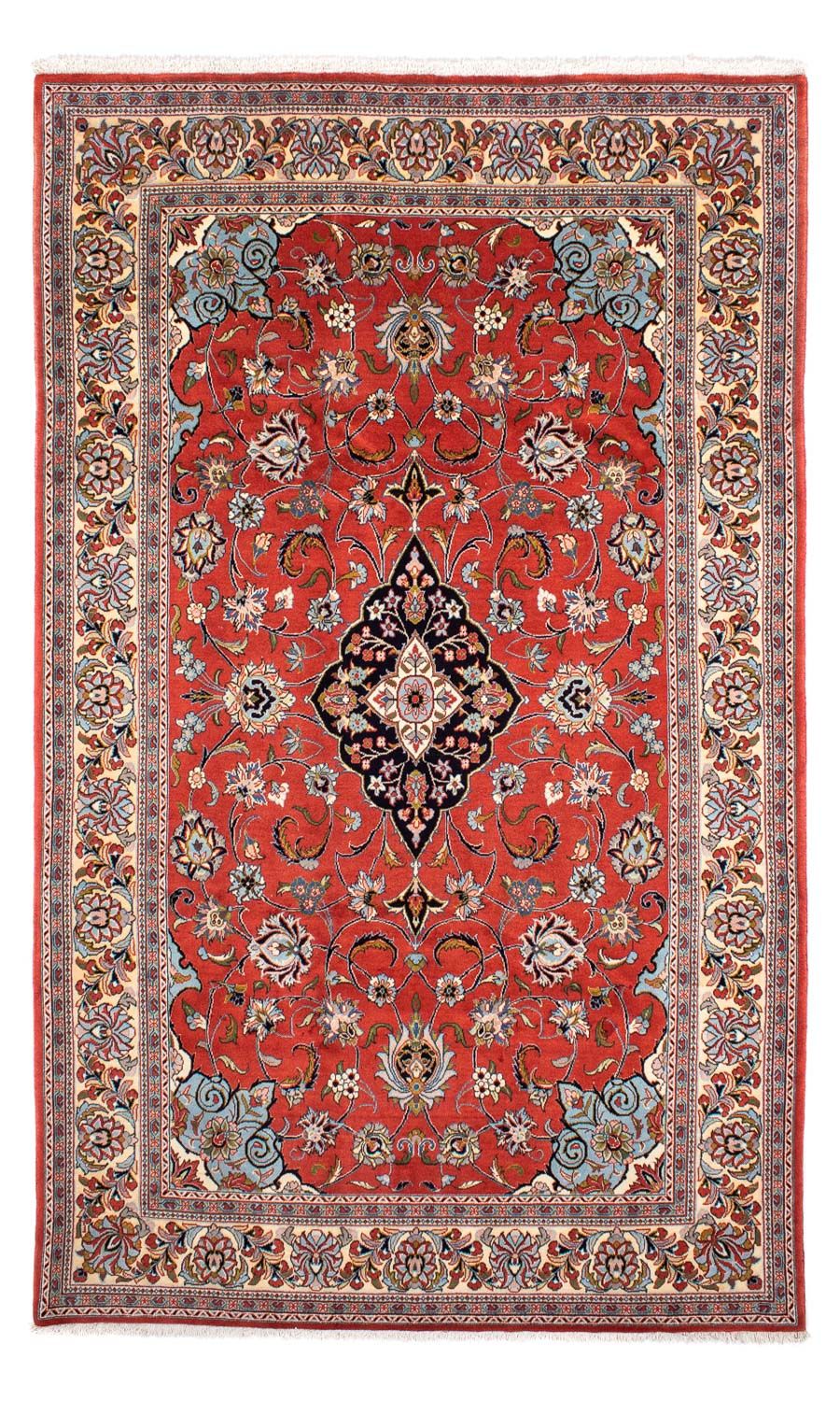 Alfombra persa - Clásica - 307 x 198 cm - rojo oscuro