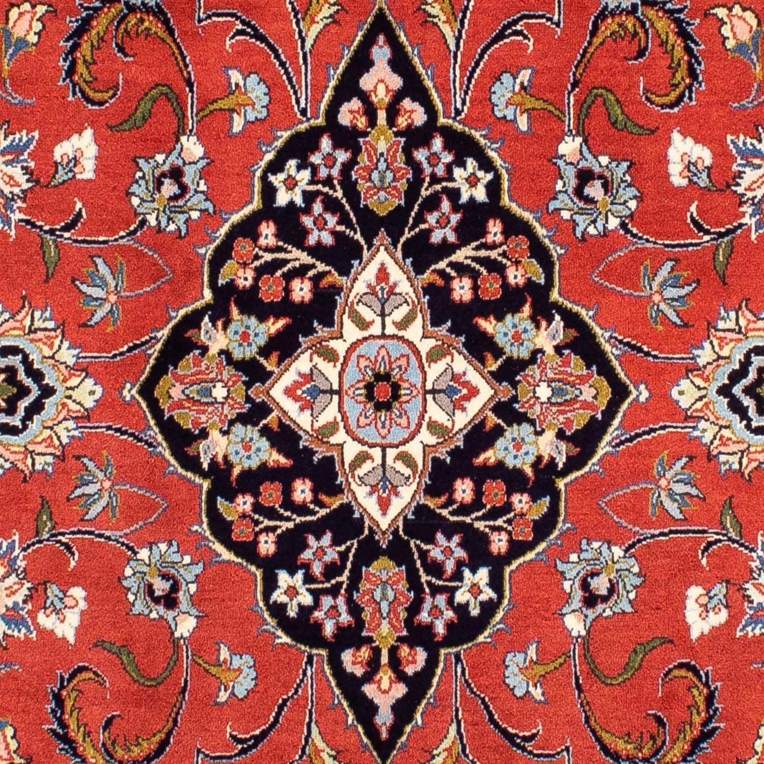 Alfombra persa - Clásica - 307 x 198 cm - rojo oscuro