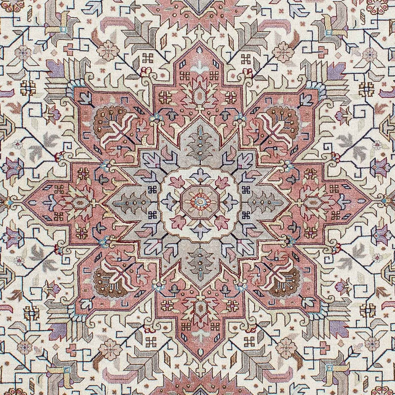Alfombra Persa - Tabriz - Real - 204 x 152 cm - beige