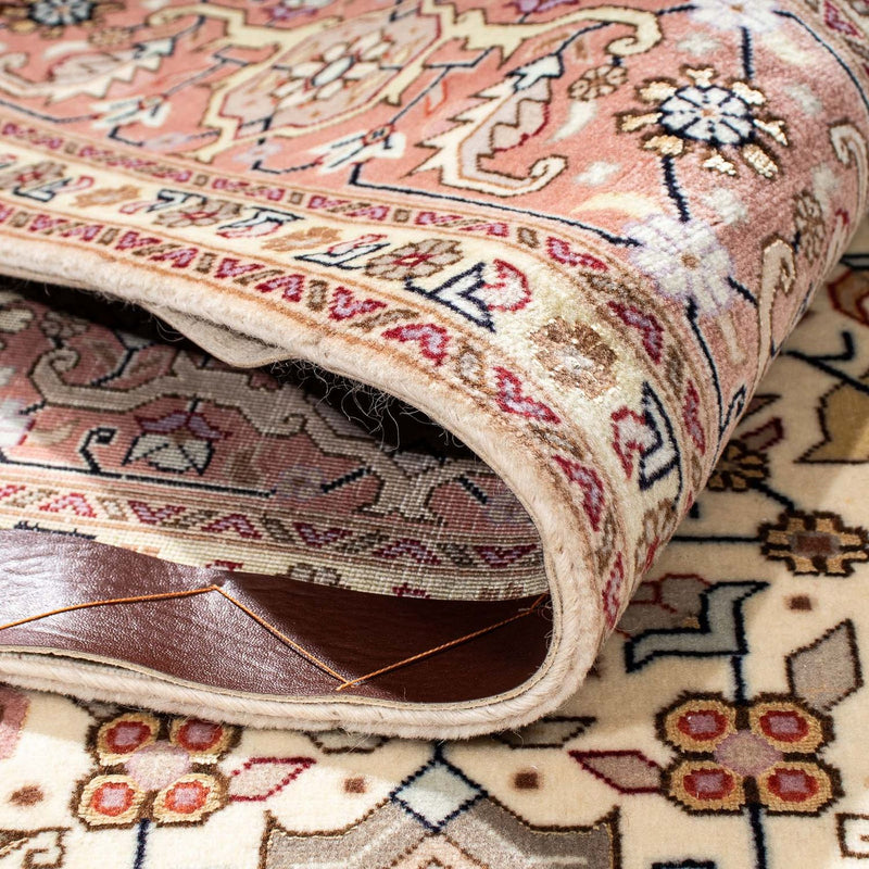 Alfombra Persa - Tabriz - Real - 204 x 152 cm - beige
