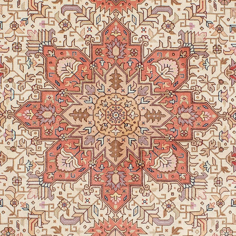 Alfombra Persa - Tabriz - Real - 205 x 152 cm - beige
