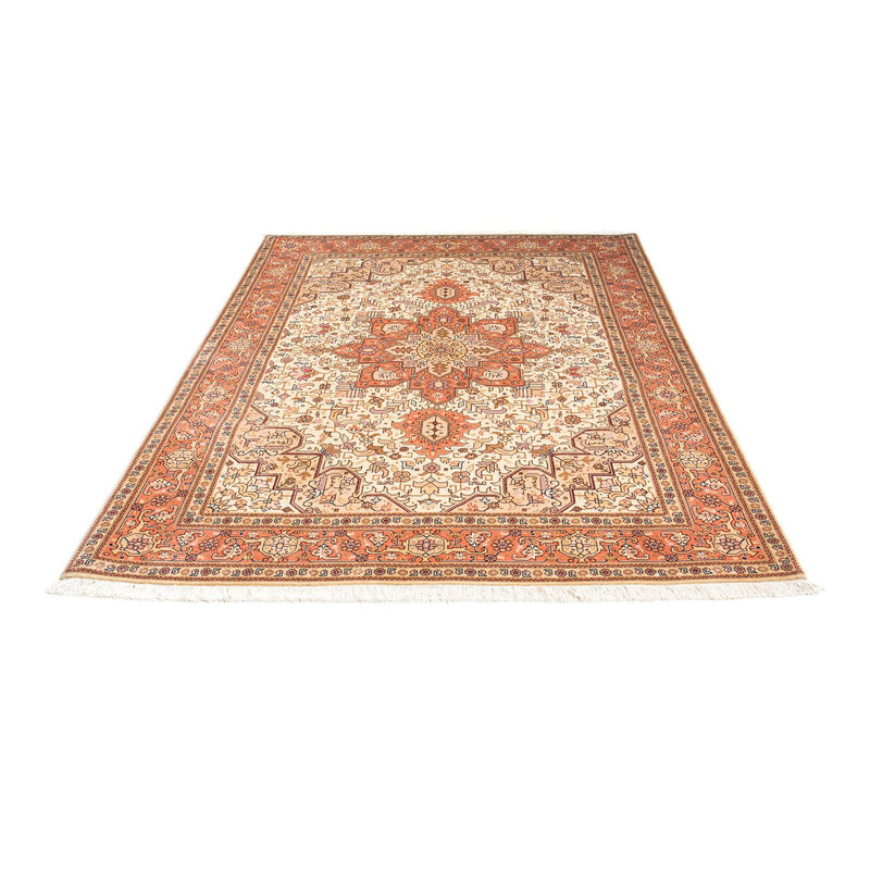 Alfombra Persa - Tabriz - Real - 205 x 152 cm - beige