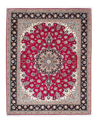 Alfombra Persa - Tabriz - Real - 200 x 155 cm - rojo oscuro