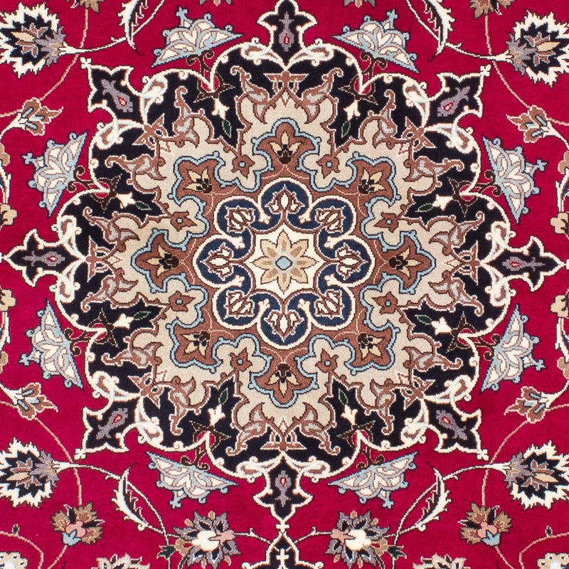 Alfombra Persa - Tabriz - Real - 200 x 155 cm - rojo oscuro