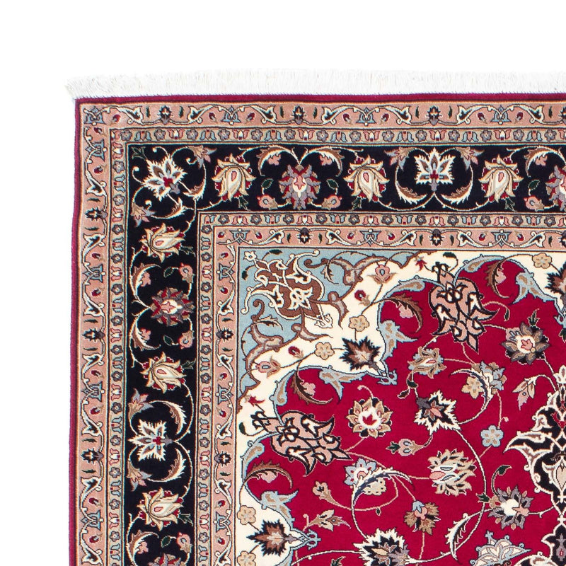 Alfombra Persa - Tabriz - Real - 200 x 155 cm - rojo oscuro