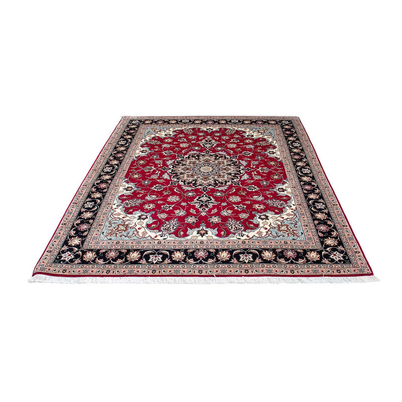 Alfombra Persa - Tabriz - Real - 200 x 155 cm - rojo oscuro