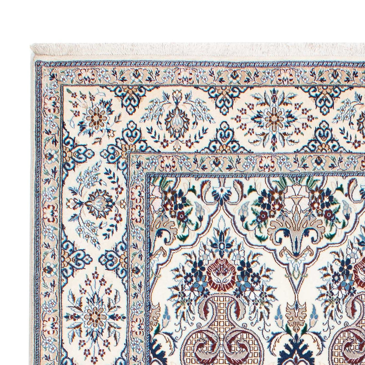Alfombra Persa - Nain - Real - 236 x 153 cm - beige
