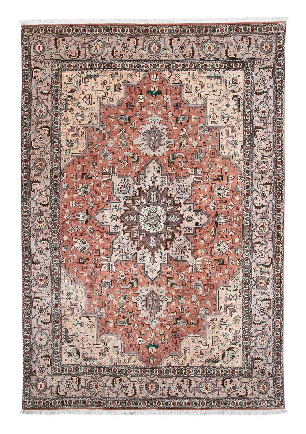 Alfombra Persa - Tabriz - Real - 294 x 200 cm - beige