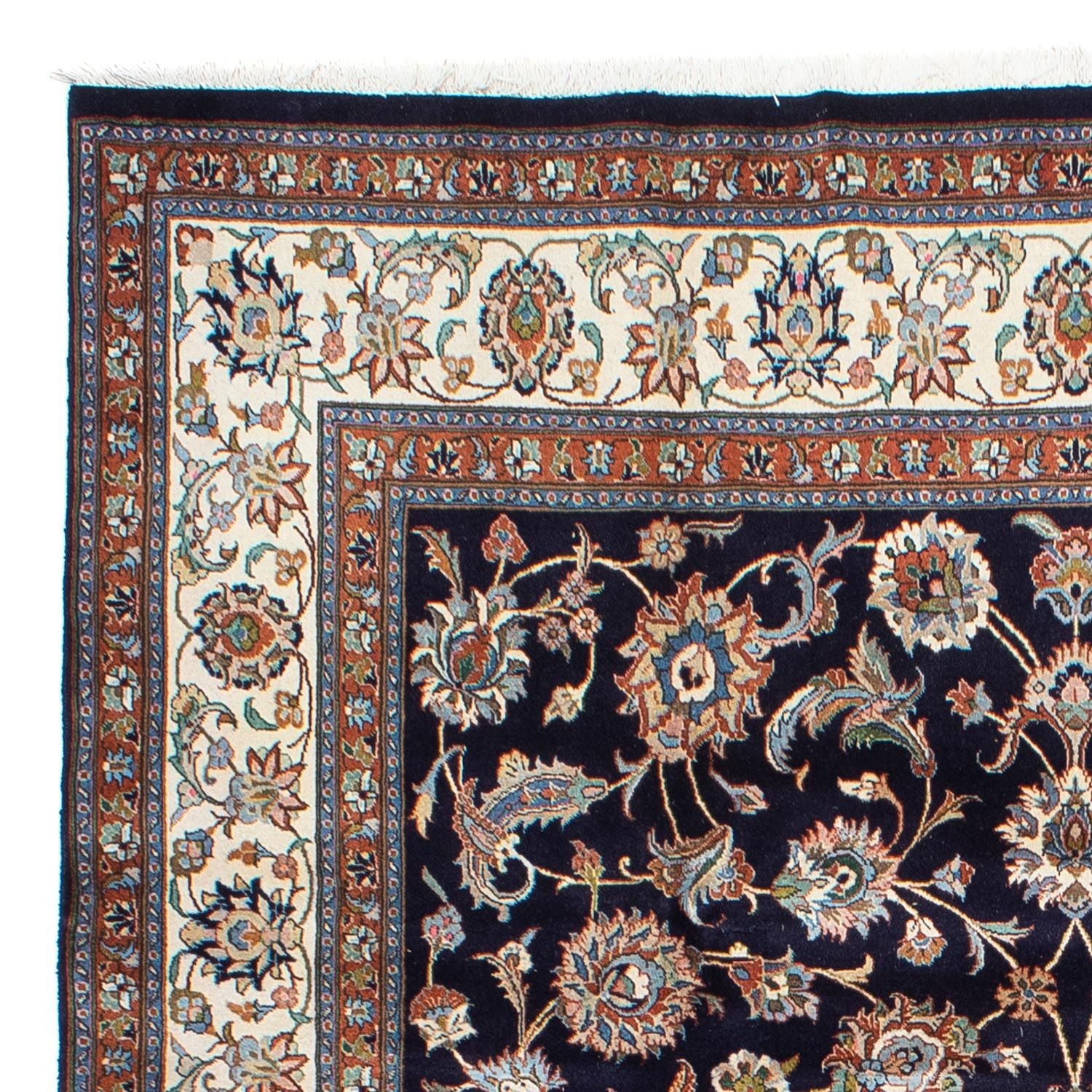 Alfombra persa - Clásica - 282 x 190 cm - negro