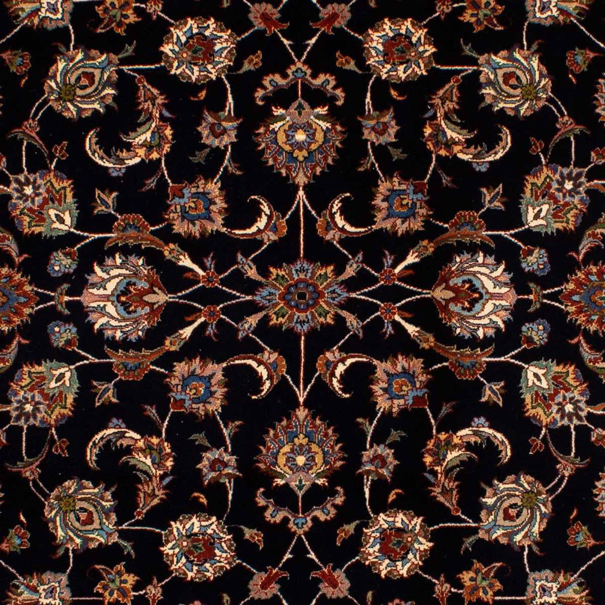 Alfombra persa - Clásica - 285 x 193 cm - azul oscuro