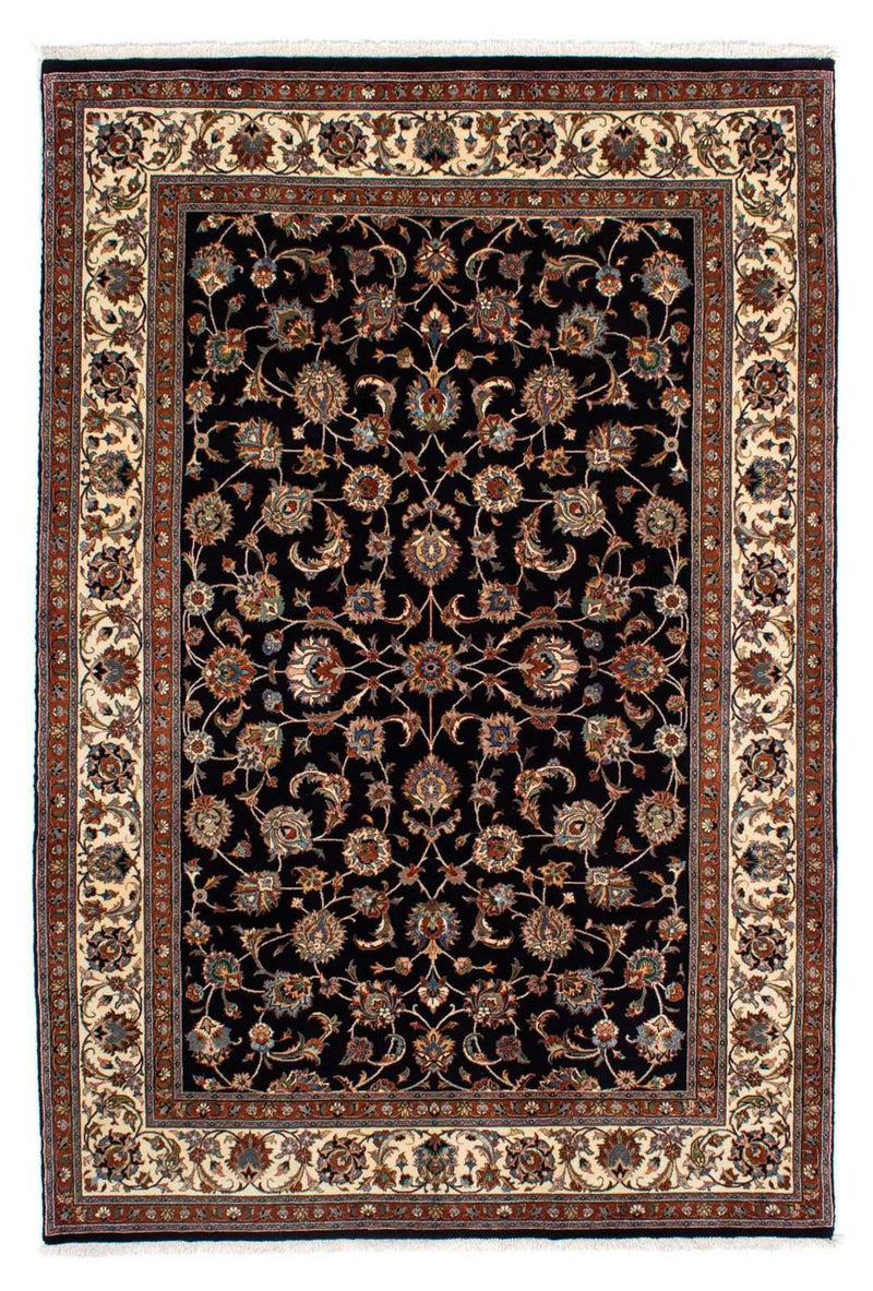 Alfombra persa - Clásica - 286 x 195 cm - azul oscuro