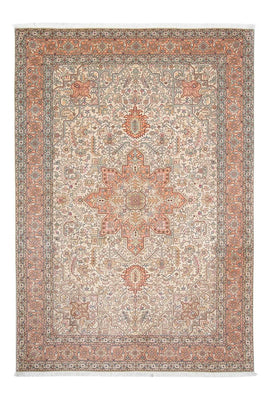 Alfombra Persa - Tabriz - Real - 302 x 205 cm - beige