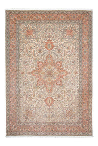 Alfombra Persa - Tabriz - Real - 302 x 205 cm - beige