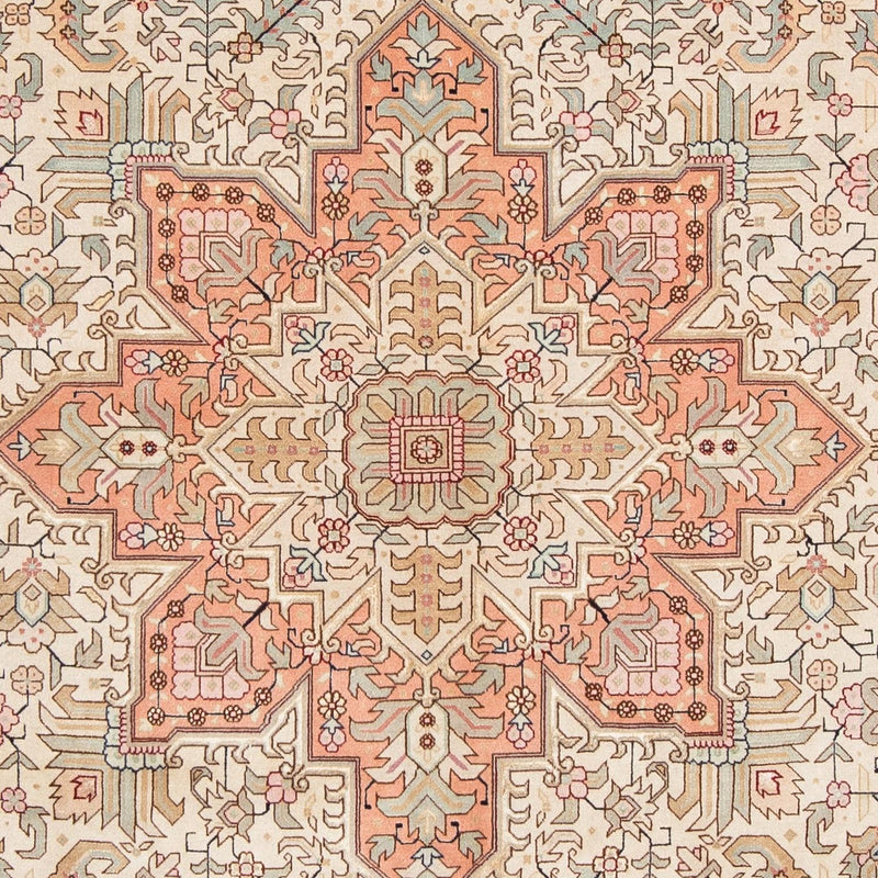 Alfombra Persa - Tabriz - Real - 302 x 205 cm - beige