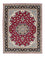 Alfombra Persa - Tabriz - Real - 198 x 155 cm - rojo oscuro